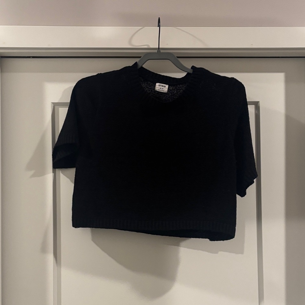 Cotton On Black Knit Sweater